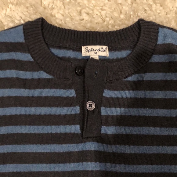 Splendid Henley sweater size 10 (kt3) - Picture 2 of 4